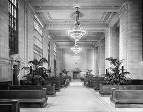 Main Waiting Room, Grand Central Terminal, New York City, New York, USA, Detroit Publishing Company, 1915