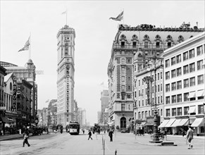 Times Square, New York City, New York, USA, Detroit Publishing Company, 1908