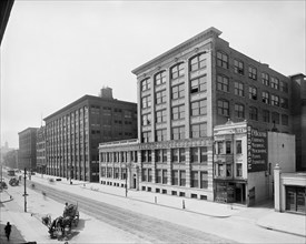 Eastman Kodak Company, Factory and Main Office, State Street, Rochester, New York, USA, Detroit Publishing Company, 1910
