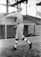 Herb Pennock, Major League Baseball Player, Portrait, Philadelphia Athletics, Harris & Ewing, 1913