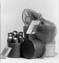 Egg Packaging, USA, Harris & Ewing, 1915
