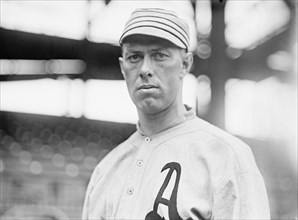 Jack Coombs, Major League Baseball Player, Philadelphia Athletics, Portrait, Harris & Ewing, 1914