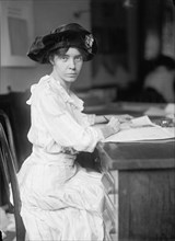Alice Paul, American Suffragist, Feminist, and Women's Rights Activist, Portrait, Harris & Ewing, 1915