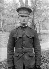 U.S. Army Captain in Uniform, Portrait, USA, Harris & Ewing, 1916