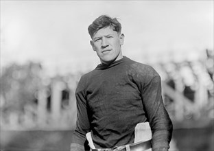 Jim Thorpe, Portrait in Football Uniform, Harris & Ewing, 1910's
