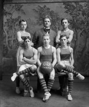 Georgetown Junior Preps Basketball Team, Harris & Ewing, 1905