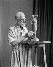 Henry Kirke Bush-Brown, American Sculptor, Portrait, Washington DC, USA, Harris & Ewing, 1925