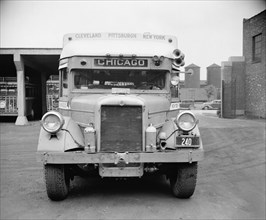 Greyhound Bus, Maryland, USA, Harris & Ewing, 1938