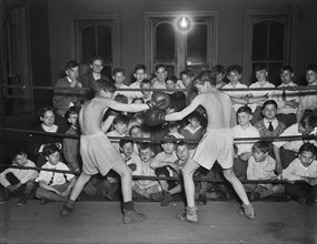Two Boys Boxing, USA, Harris & Ewing, 1931