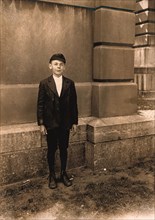 Portrait of 13-year-old Messenger Boy, Indianapolis, Indiana, USA, Lewis Hine, 1908