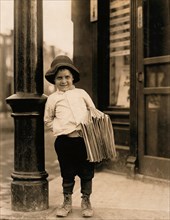 6-year-old Newsboy, Saint Louis, Missouri, USA, 1910