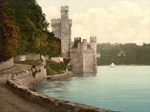 Blackrock Castle, County Cork, Ireland, Photochrome Print, Detroit Publishing Company, 1900