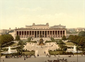 Museum, Berlin, Germany, Photochrome Print, Detroit Publishing Company, 1900