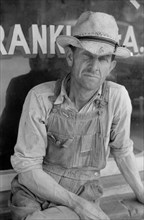 Farmer in Town on Saturday Afternoon, Jacklin, Heard County, Georgia, USA, Jack Delano for Farm Security Administration, May 1941