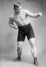 Bob Moha, Middle-Weight Boxer, Portrait, Bain News Service, 1910's