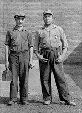 Two Steel Workers, Midland, Pennsylvania, USA, Arthur Rothstein for Farm Security Administration (FSA), July 1938