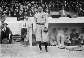 Ty Cobb, Major League Baseball Player, Portrait, Detroit Tigers, Bain News Service, 1913