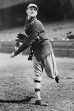 Herb Pennock, Major League Baseball Player, Philadelphia Athletics, Portrait, Bain News Service, 1914