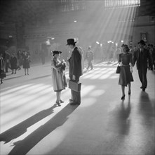 Grand Central Terminal, New York City, New York, USA, John Collier for Office of War Information, October 1941