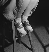 Saddle Shoes of High School Teenage Girl, Washington DC, USA, Esther Bubley for Office of War Information, October 1943
