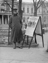 Recruiting for U.S. Army, City Hall Park, New York City, New York, USA, Bain News Service, February 1908