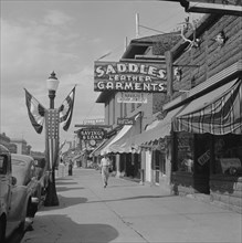 Street Scene, Main Street, Sheridan, Wyoming, USA, Marion Post Wolcott for Farm Security Administration, July 1941