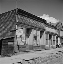 Abandoned Stores in Old Mining Town, Leadville, Colorado, USA, Marion Post Wolcott for Farm Security Administration, September 1941
