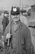 Miner at American Radiator Mine, Mount Pleasant, Pennsylvania, USA, Carl Mydans for U.S. Resettlement Administration, February 1936