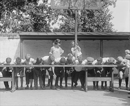 Young Boys during Pie Eating Contest, National Photo Company, August 1923