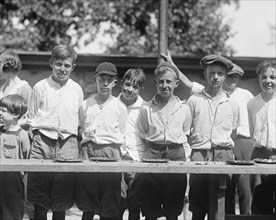 Young Boys after Pie Eating Contest, National Photo Company, August 1923