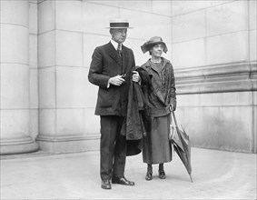 Republican Nominee for U.S. Vice President Charles Dawes and Wife Caro Dawes, Washington DC, USA, National Photo Company, July 1924