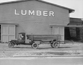W.A. Pierce Lumber Company, Ford Truck in Foreground, Washington DC, USA, National Photo Company, August 1925