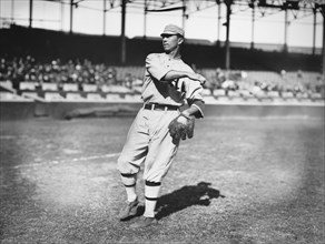 Frank "Home Run" Baker, Major League Baseball Player, Philadelphia Athletics, Portrait, Bain News Service, 1913