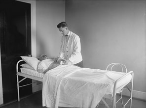 Patient Being Prepped for Surgery, USA, National Photo Company, 1922