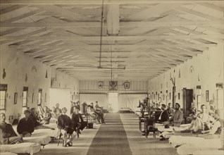 Ward K, Armory Square Hospital, Washington DC, USA, 1864