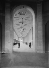 Main Corridor, General Post Office Building, New York City, New York, USA, Bain News Service, 1915