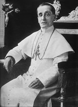 Pope Benedict XV, Seated Portrait, Bain News Service, 1915
