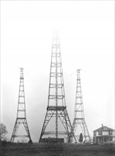 Government Radio Station, Arlington, Virginia, USA, Bain News Service, 1915