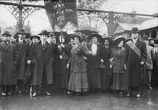 Women Marchers, May Day Parade, New York City, New York, USA, Bain News Service, May 1, 1909