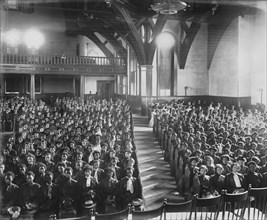 Female Students in Chapel, Tuskegee Institute, Tuskegee, Alabama, USA, by Frances Benjamin Johnson, 1902