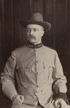 Theodore Roosevelt, Seated Portrait in Uniform, by Frances Benjamin Johnson, August 1898