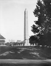 Obelisk, Central Park, New York City, New York, USA, Detroit Publishing Company, 1900