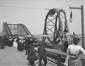 Looping the Loop, Atlantic City, New Jersey, USA, 1900