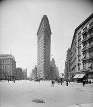 Flatiron Building, New York City, New York, USA, Detroit Publishing Company, 1902