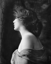 Profile of Young Woman, Detroit Publishing Company, 1900
