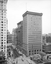 North American Real Estate Trust, City Hall, and Land Title Buildings, Philadelphia, Pennsylvania, USA, Detroit Publishing Company, 1904
