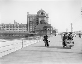 Boardwalk, Atlantic City, New Jersey, USA, Detroit Publishing Company, 1900