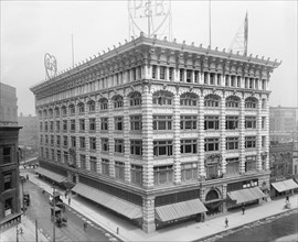 Pardridge & Blackwell building, Detroit, Michigan, USA, Detroit Publishing Company, 1906