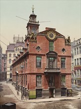 Old State House, Boston, Massachusetts, USA, Photochrome Print, Detroit Publishing Company, 1900