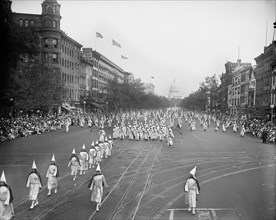 Ku Klux Klan Marching in Washington, September 1926